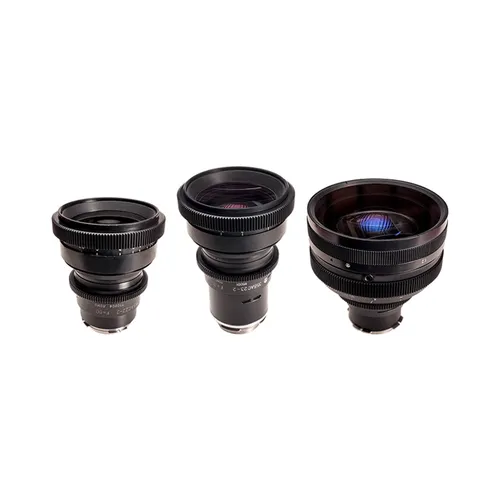 LOMO Round/Square Front Anamorphic PL Lenses (Set of 3)