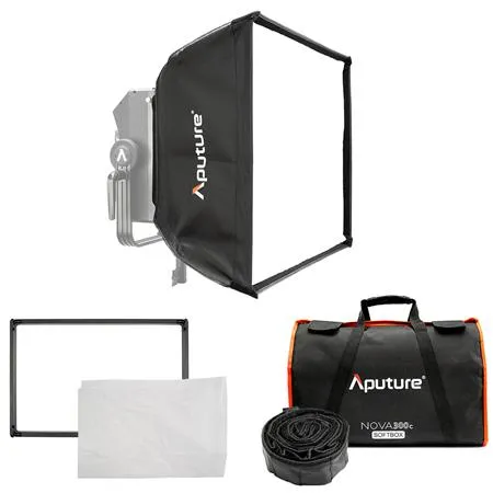 Aputure NOVA P300C Softbox + Grid KIT