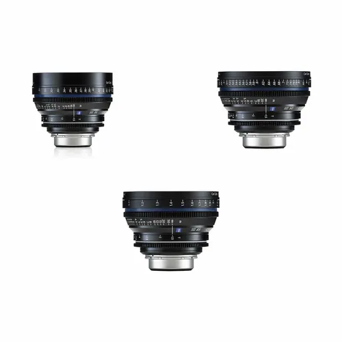 Zeiss CP.2 Super Speed FF Lenses EF Kit (Set of 3)