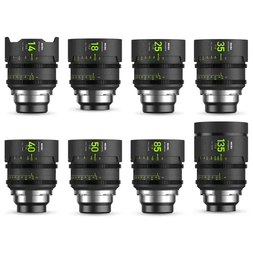 NiSi ATHENA FF PL Primes (Set of 8)