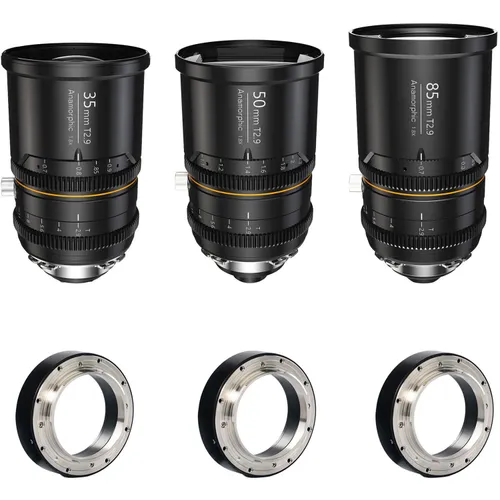 BLAZAR LENS Great Joy 1.8x FF Anamorphic PL/EF Lens Set