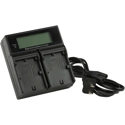 Dual Canon LP-E6 Battery Charger