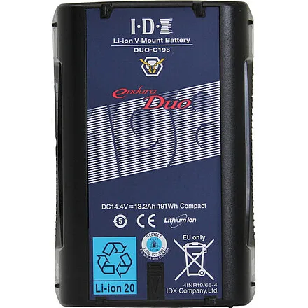 IDX DUO-C198 191wh V-Mount Battery
