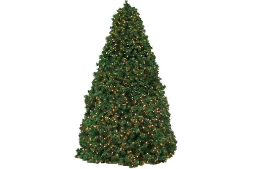 Tree - Green - 12' - Lit - Undressed