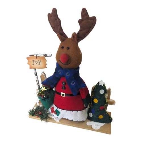 Smalls - Reindeer w Joy Sign - 11