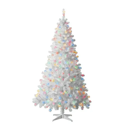Trees - White - 5.5' - Lit - Warm White - Incandescent
