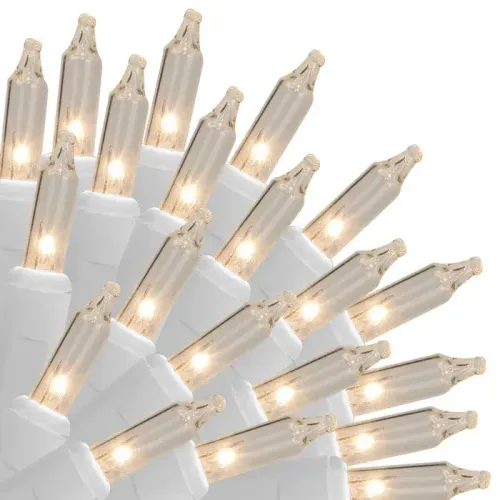 L05 - Light Strand - 25' - White Cord - Twinkle Warm White - Incandescent