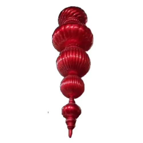 Finial - Red - 5'