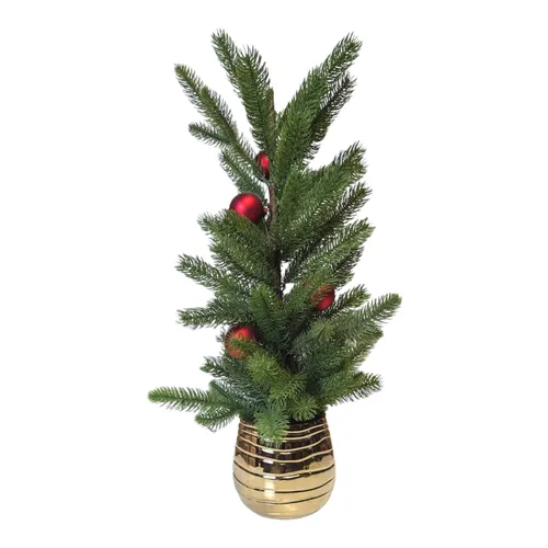 Smalls - Tree w Red Ball Ornaments - 28