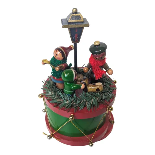 Smalls - Wooden Figurines on Drum - 4