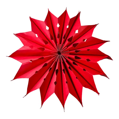 Snowflake - Red - 14