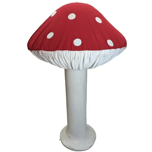 Oversized - Mushroom - 3' x 3' x 5.5' - Red 