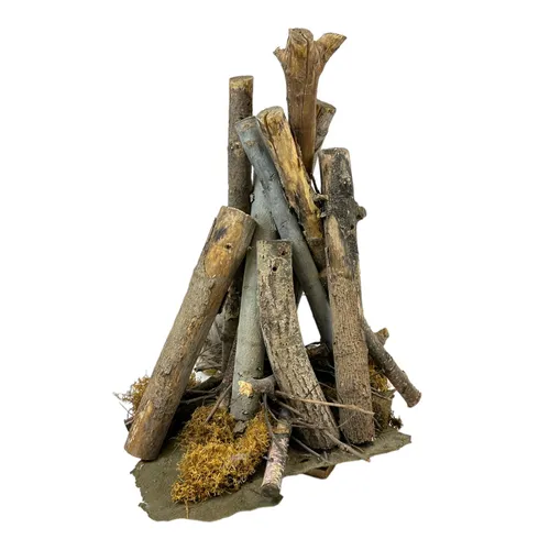 653 - Greenery - Camp Fire w Moss - 22