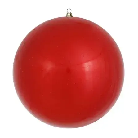 Oversized - Matte Red - Assorted 40 Extra Large Ornaments