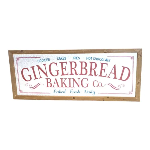 Smalls - Gingerbread Sign - 24