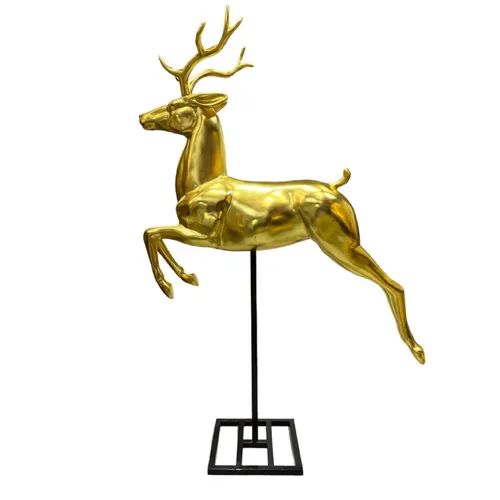 517 - Animals - Deer - 7' - Gold