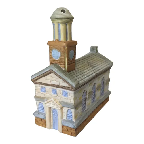 Smalls - Village - Church w Clock - 3