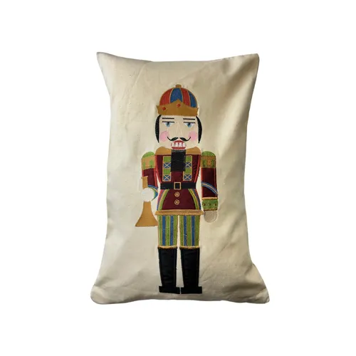 Smalls - Embroidered Nutcracker Pillowcase
