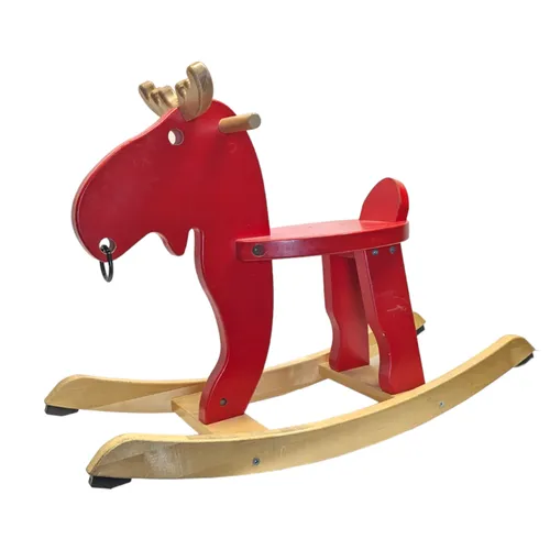 Smalls - Wooden Rocking Moose - 29