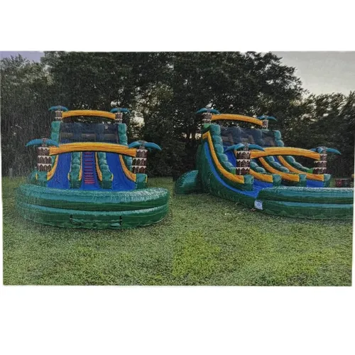 Emerald Surge Dual Lane Slide