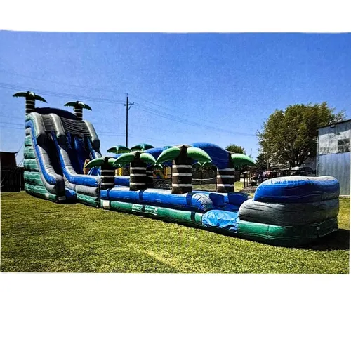Tropical Explosion Water Slide Slip n Slide