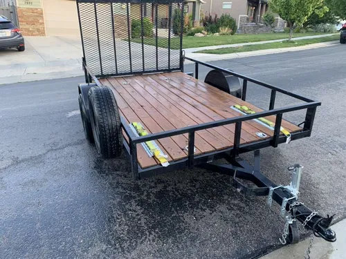 Big Bubba's 7x14 Utility Trailer (VIN:063837)