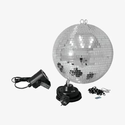 Veidrodinio disko rutulio komplektas