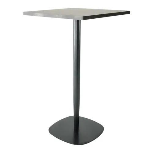 25mm thick laminate top+ black metal leg