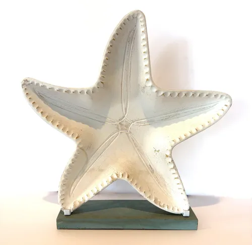 Wood Starfish Decoration