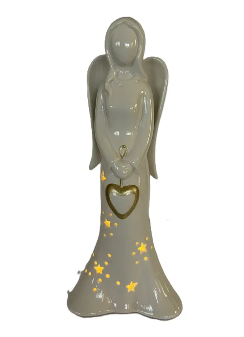 Light-up Angel with Heart