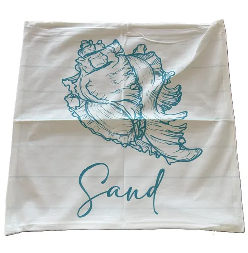 Shell Throw Pillow Cover