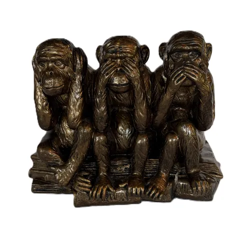 Three Monkeys on Books