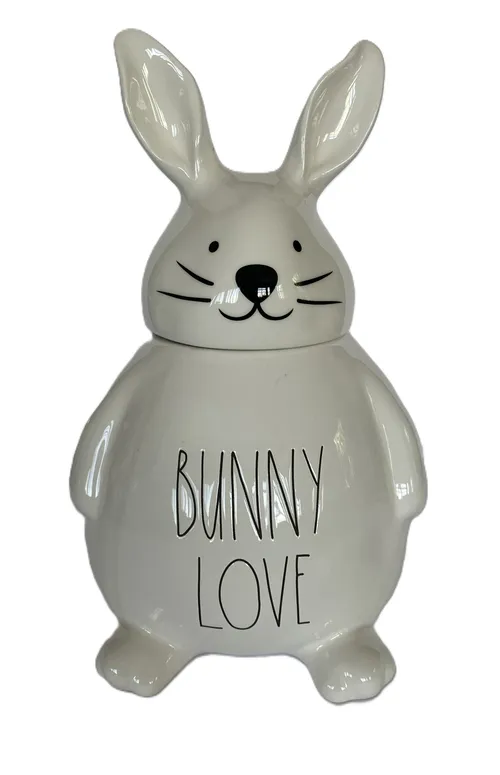 Bunny Love Cookie Jar
