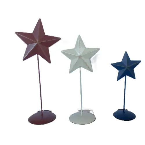 Metal Star Stands, Set of 3