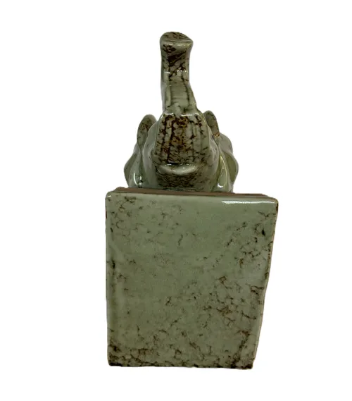 Elephant on Book Bookend