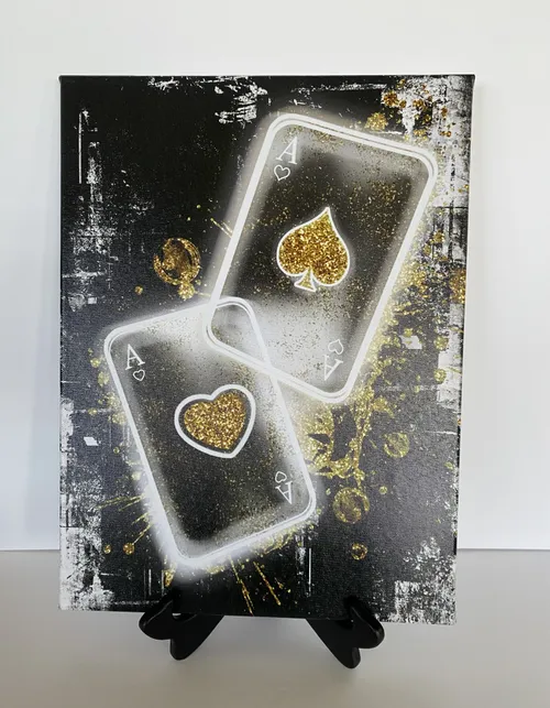 Aces Canvas Print