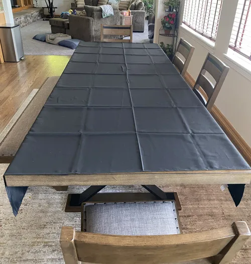 Black Table Cloth