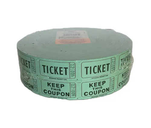 Double Roll Raffle Tickets