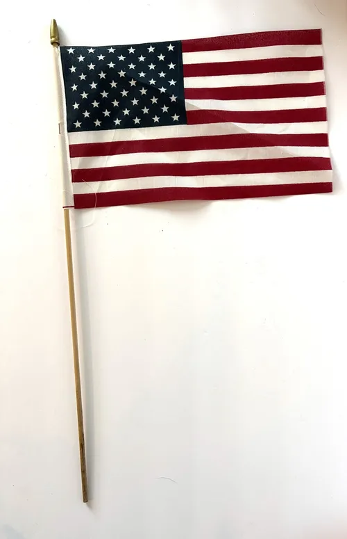 American Flags on Sticks, Set of 6