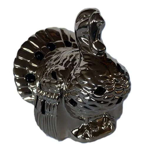 Gold Turkey Figurine