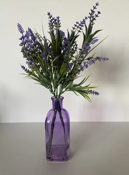 Faux Lavender in Bottle