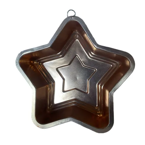 Star-Shaped Metal Cake Pan