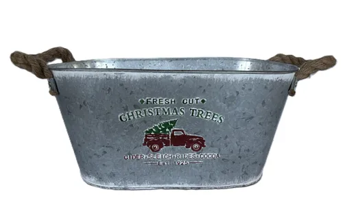 Fresh Cut Christmas Tree Bucket
