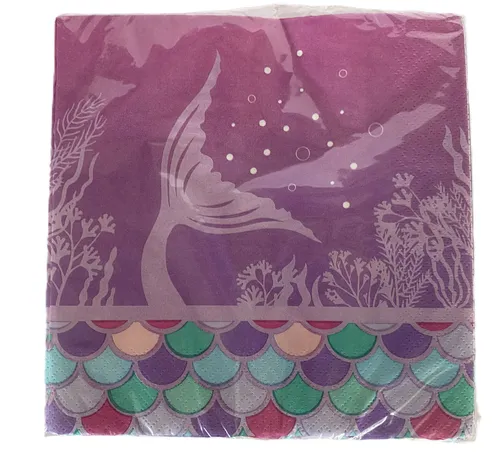Mermaid Tale Paper Napkins