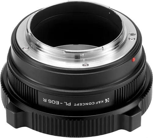 K&F Concept PL-EOSR Objektivadapter, kompatibel mit PL Objektivkonverter für RF Mount Kameras