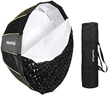 NiceFoto LED 90cm /35inch Folding Deep Softbox