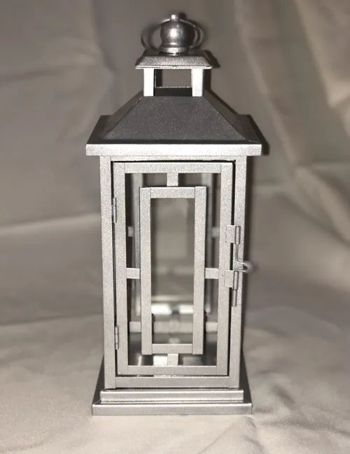 Lantern - Metal and Glass