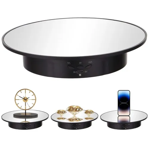 Rotating Mirror Top Display Stand