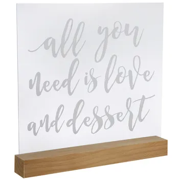 Sign - All You Need Is Love and Dessert