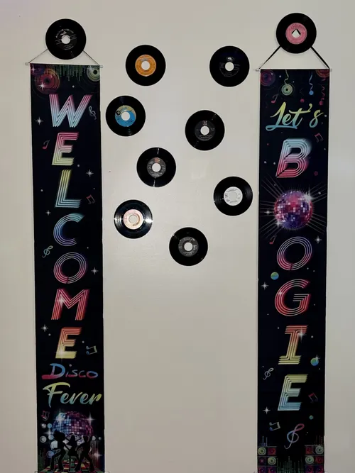 Retro Disco Banners